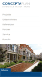 Mobile Screenshot of conceptaplan.de
